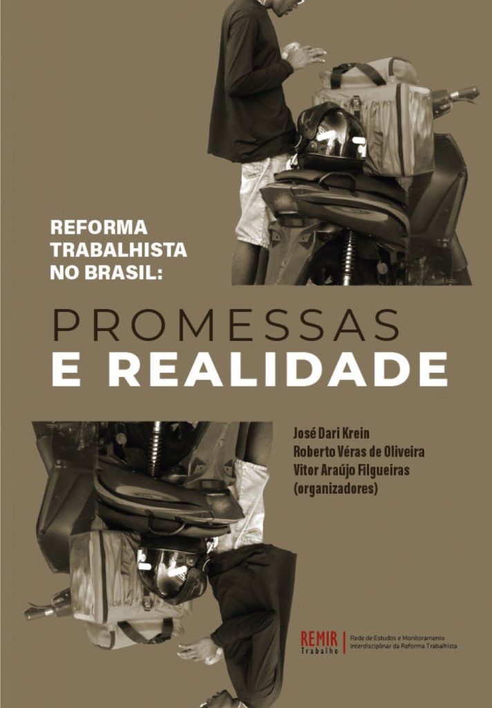 Capa livro Reforma Trabalhista no Brasil: promessas e realidade