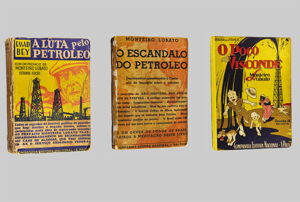 Livros de Monteiro Lobato e outro prefaciado por ele sobre petróleo: autora da tese revela conexão entre as cartas e os conteúdos das obras