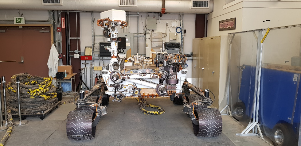 Rover “Maggie” (réplica do Curiosity)