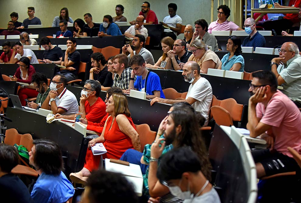 Participantes da Escola São Paulo de Ciência Avançada em Lógica Contemporânea, Racionalidade e Informação – SP LogIC realizada em fevereiro de 2023