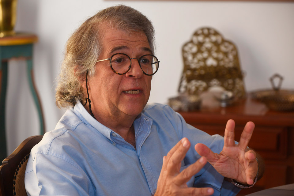 Ricardo Antunes, sociólogo do trabalho e professor da Unicamp