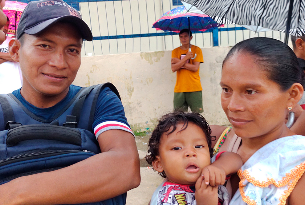 Jony Carlos, do povo Tukano e sua família: esquema de pagamento muito mal feito 