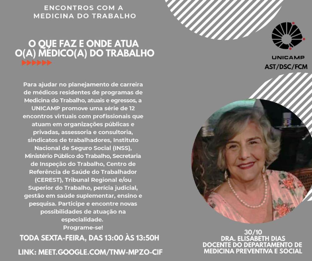 Encontros com a Medicina do Trabalho
