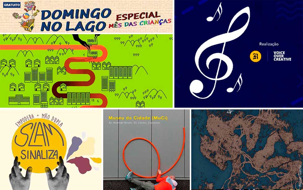 Mosaico Eventos do final de semana na Unicamp