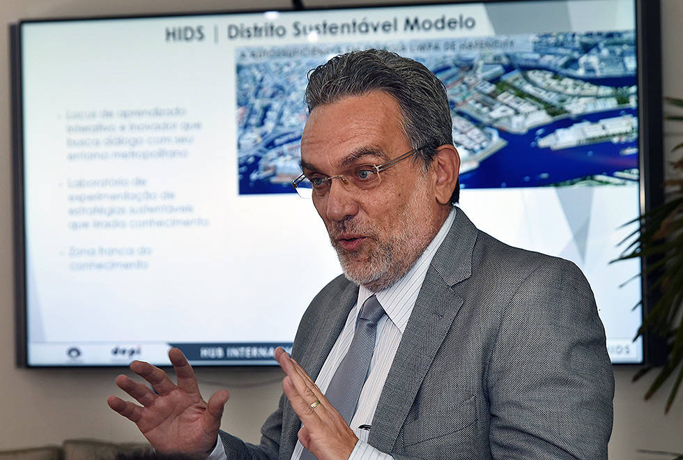 Marco Aurélio Pinheiro Lima, coordenador do HIDS : "Sempre foi o objetivo que a Universidade participasse ativamente da sua construção"