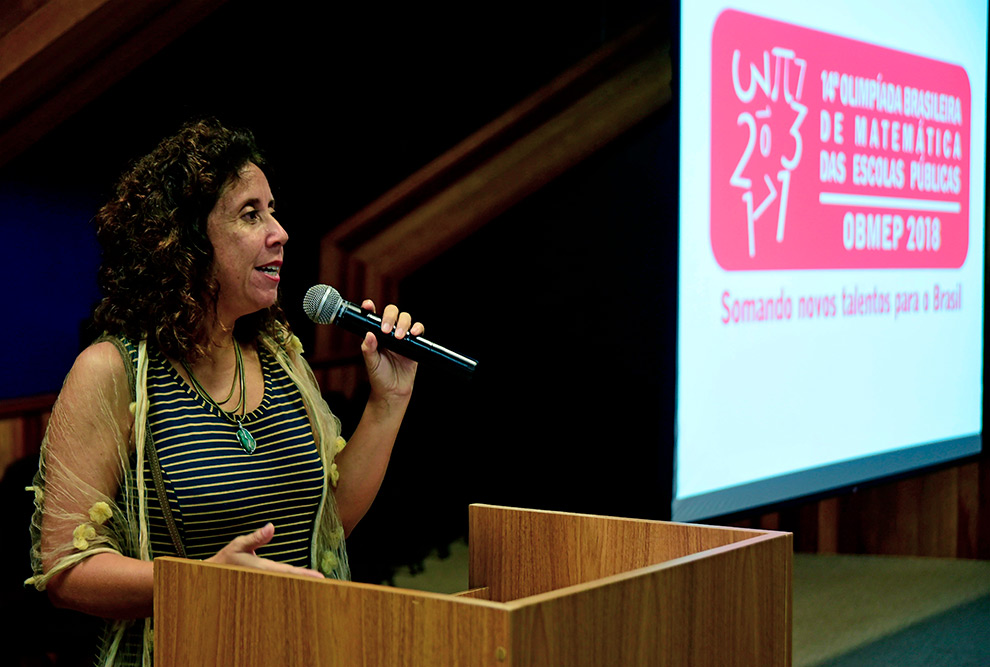 Laura Rifo, professora do Imecc e coordenadora da Regional SP05 da Obmep