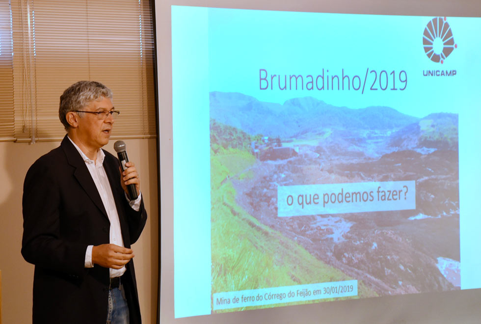 O docente Jefferson Picanço, do IG, fala de sua experiência em Brumadinho