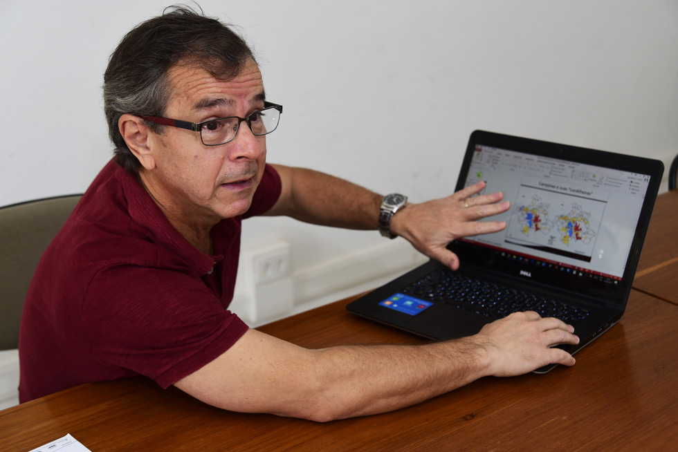 Coordenador do projeto, José Marcos Pinto da Cunha: projeto de infraestrutura implica a dotação de serviço de rede coletora e tratamento de esgoto para todos os domicílios de Maricá