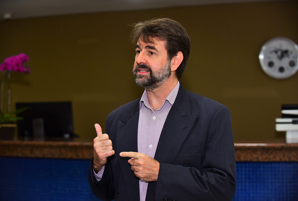 Assessor Marcelo Cunha: A ideia é "dialogar com os diversos atores da sociedade, como institutos de pesquisas, entidades de governo, empresas e a sociedade civil"