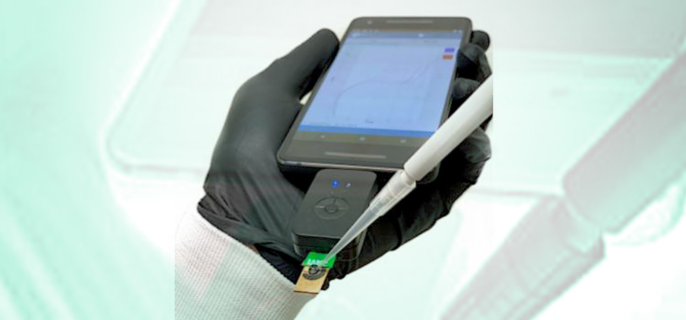 A tecnologia é baseada numa técnica conhecida como espectroscopia de impedância eletroquímica