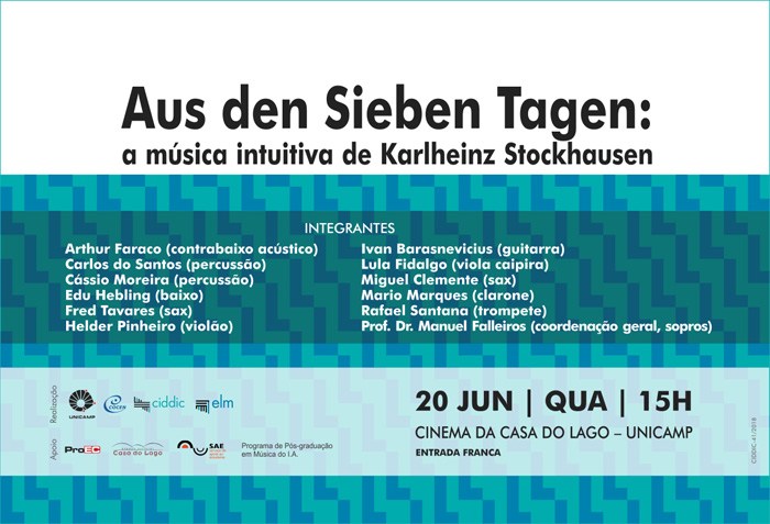 Aus den Sieben Tagen: a música intuitiva de Karlheinz Stockhausen
