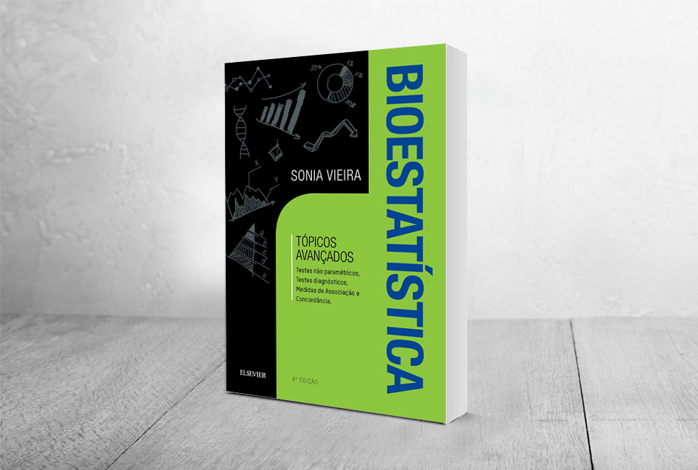 Capa do livro Bioestatística