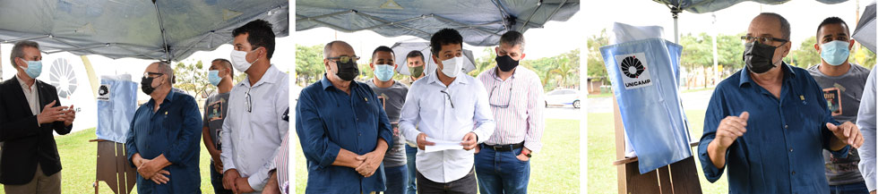 A cerimônia contou com a presença do homenageado, o professor Carlos Fernandes e representando Joaquim Antunes Barbosa estavam sua esposa, Maria Luisa Custodio, e os filhos Ricardo e Marcelo