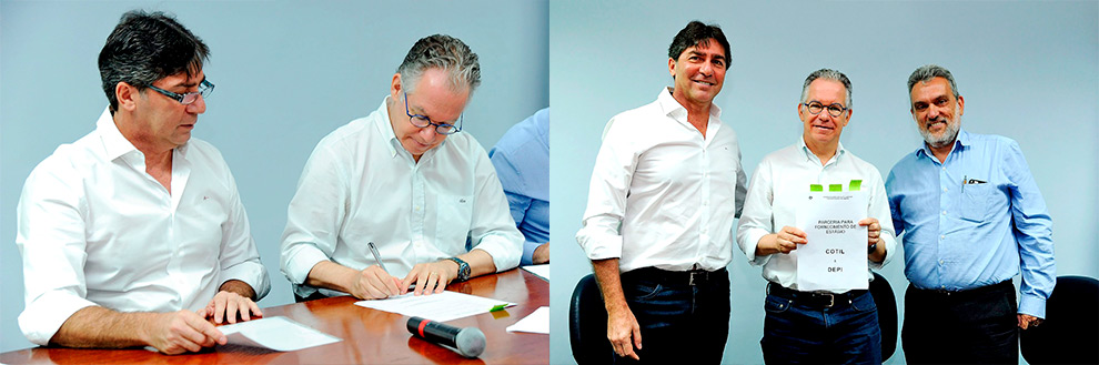 Formalização da parceria abre as perspectivas para expansão das áreas para estágio abalho