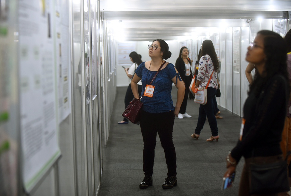 Na programação, cerca de dois mil trabalhos inéditos expostos
