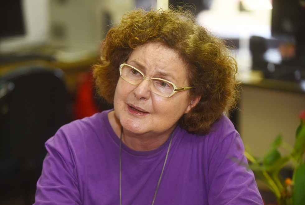 Luise Weiss, coordenadora da Galeria do Instituto de Artes