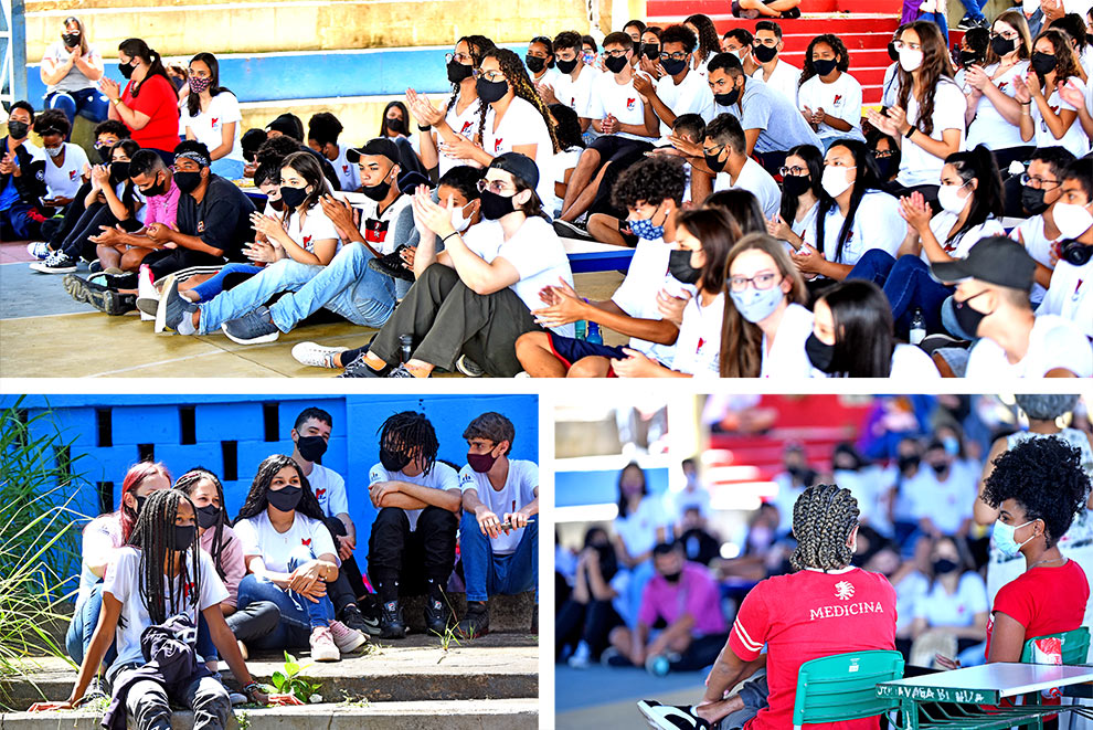 Alunos da Escola Estadual Dom João Nery, localizada no Jardim Chapadão, em Campinas participaram de atividades relacionadas ao dia da Consciência Negra