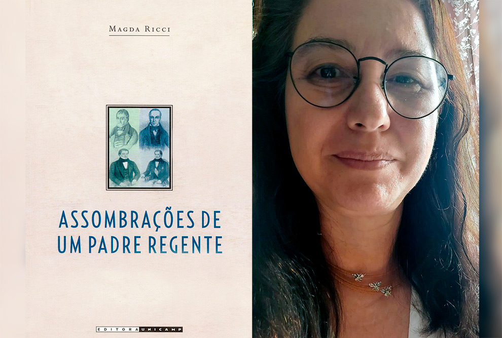 fotos mostram livro de magda ricci e ela de perfil