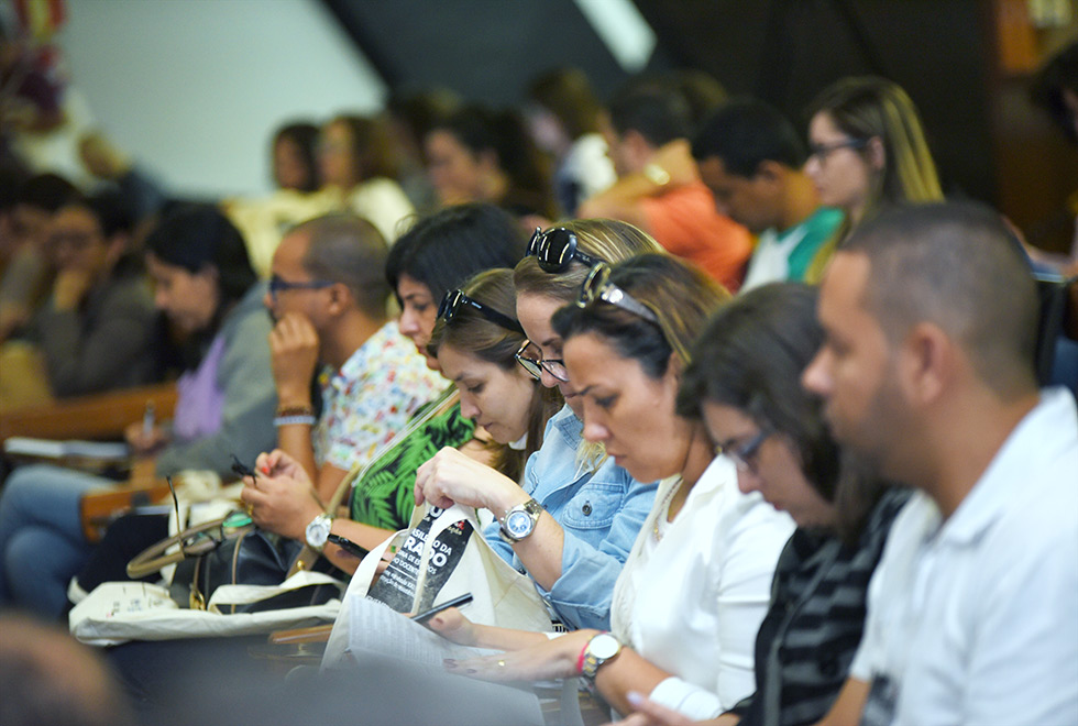 Participantes do IX Encontro no Centro de Convenções da Unicamp