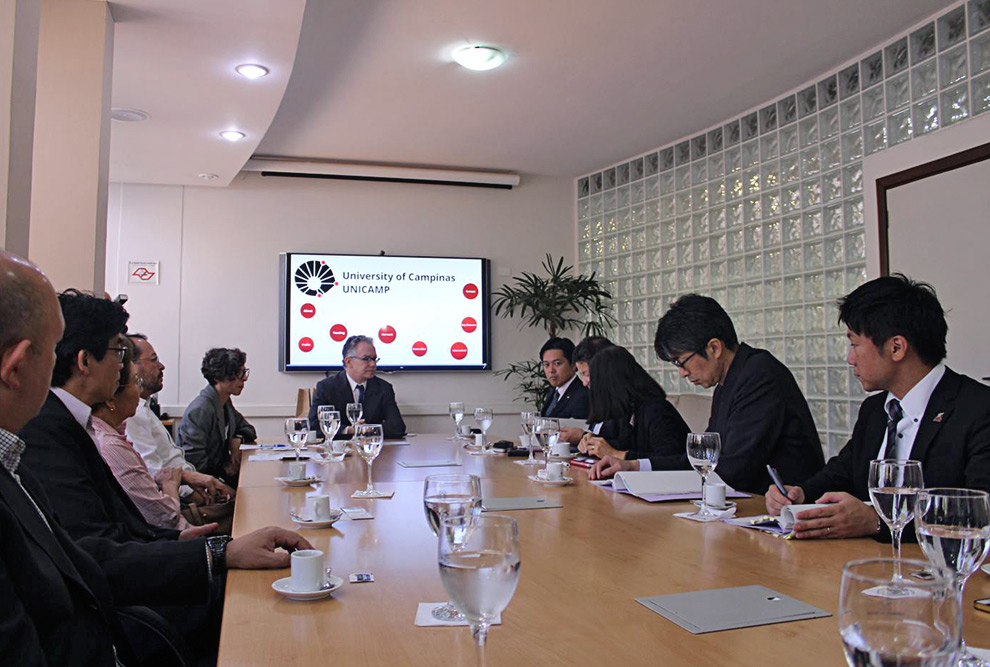 Comitiva de Gifu, cidade-irmã de Campinas