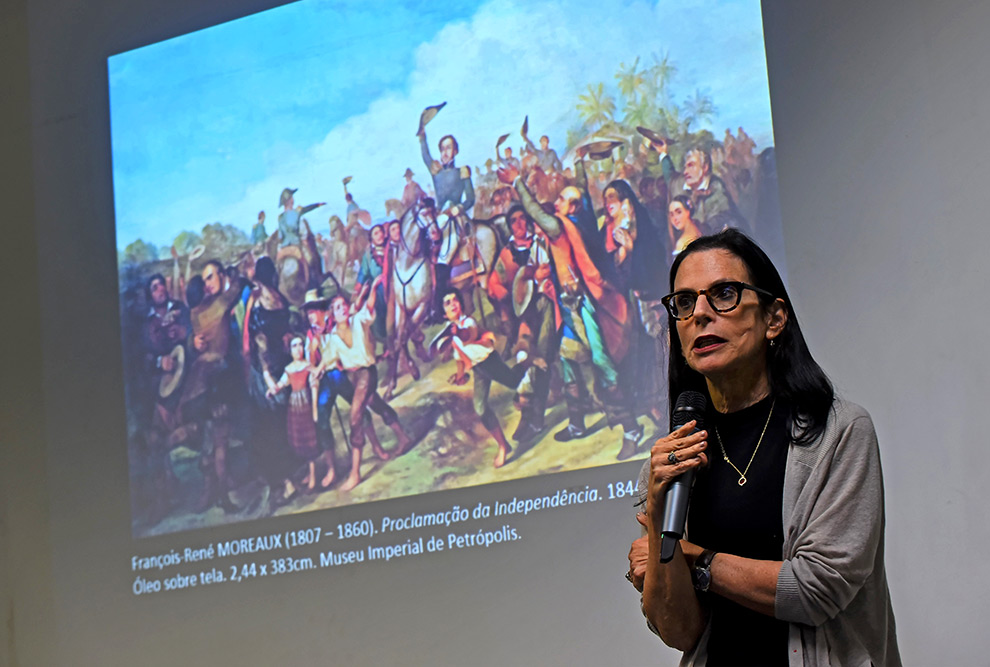 A historiadora Lilia Schwarcz: “A desigualdade foi um projeto construído sobretudo pelo sistema escravocrata enraizado na realidade do país” (Foto: Antonio Scarpinetti)