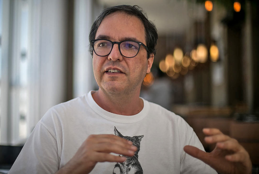 O cientista político Luiz Felipe Miguel: “É importante entender que a participação do eleitor comum deve se dar de forma coletiva” (Foto: Giulia Cassol-Sul21)