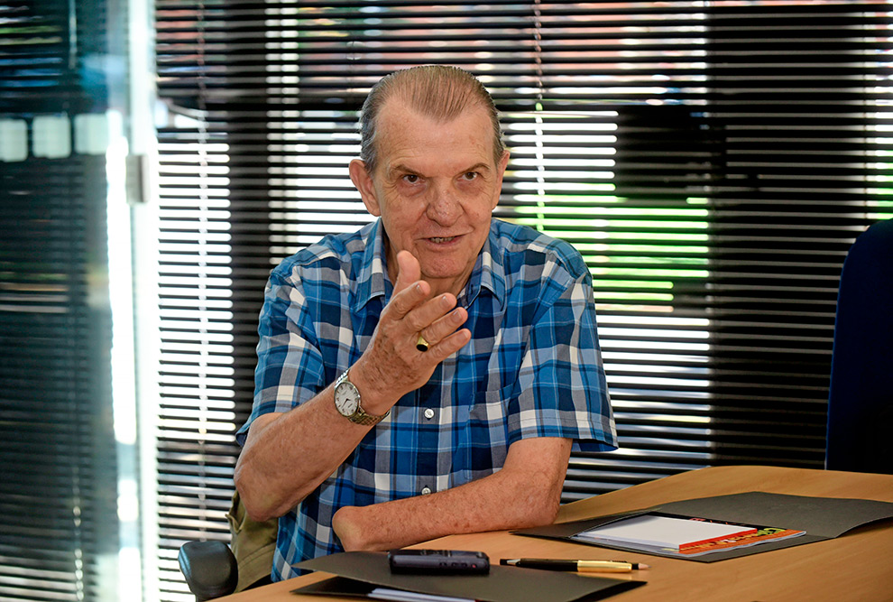 Carlos Vogt, presidente do Conselho Científico e Cultural do IdEA