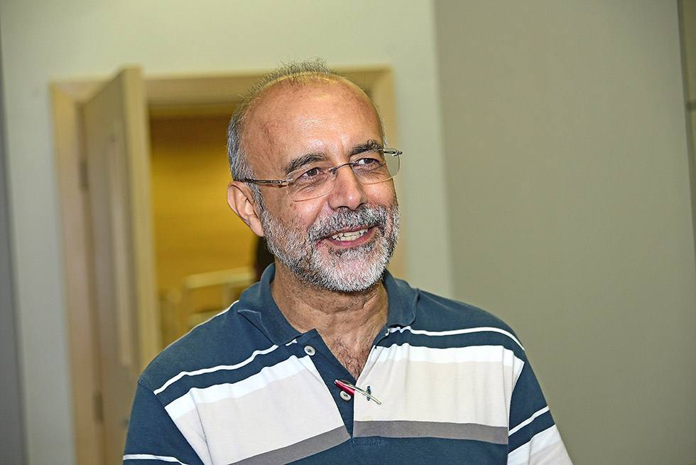 O professor Ricardo Anido, um dos organizadores do evento