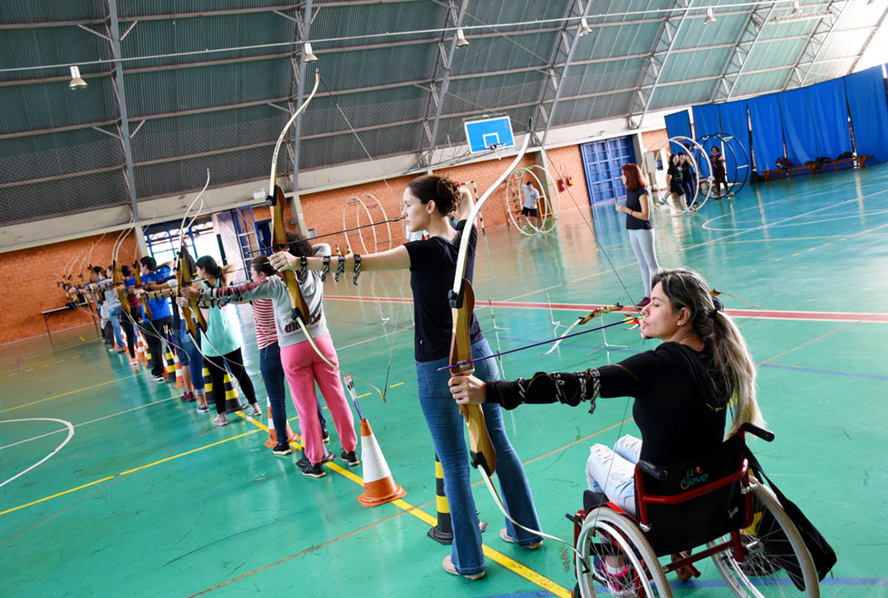 Tiro com Arco adaptado