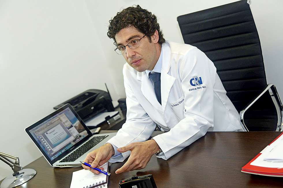 O médico Antonio José Tibúrcio Alves Júnior: a curcumina aumenta o conteúdo de mucinas ácidas no cólon excluso