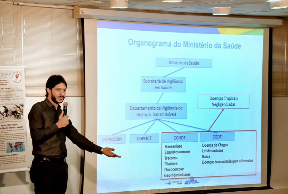 Francisco Edilson, coordenador geral de doenças transmissíveis do MS