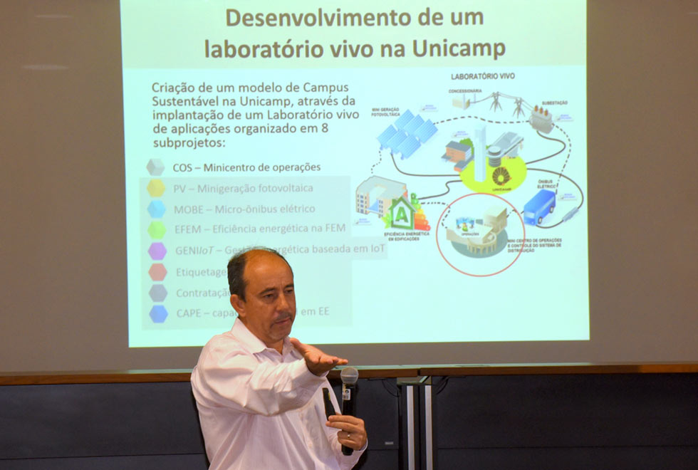 Professor José Luiz Pereira Brittes, vice-coordenador do projeto