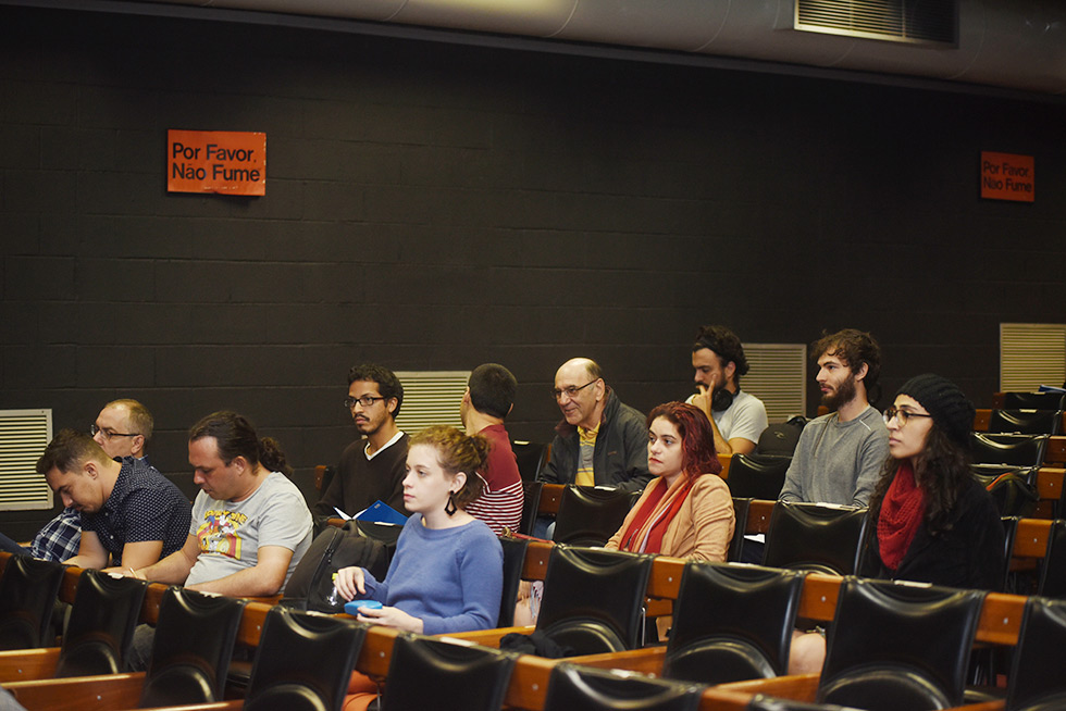 Público durante o seminário