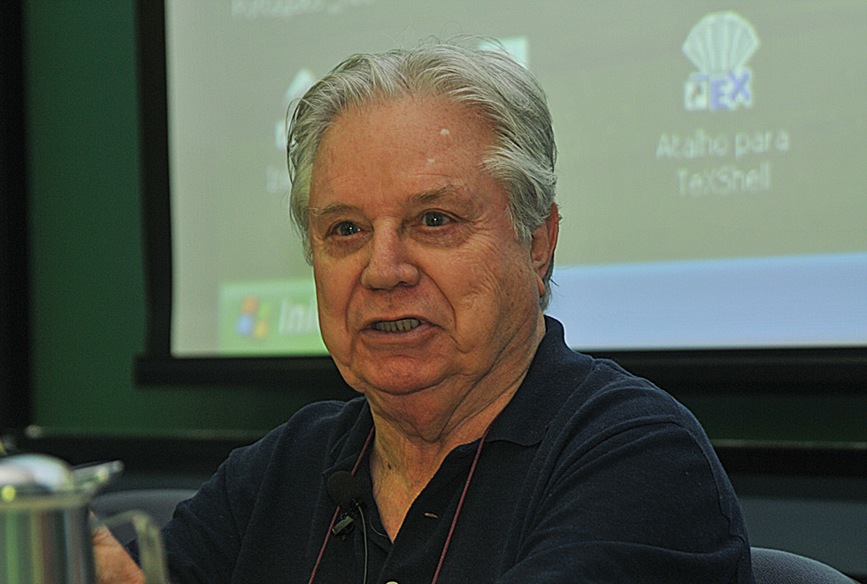 Fausto Castilho, professor emérito da Unicamp