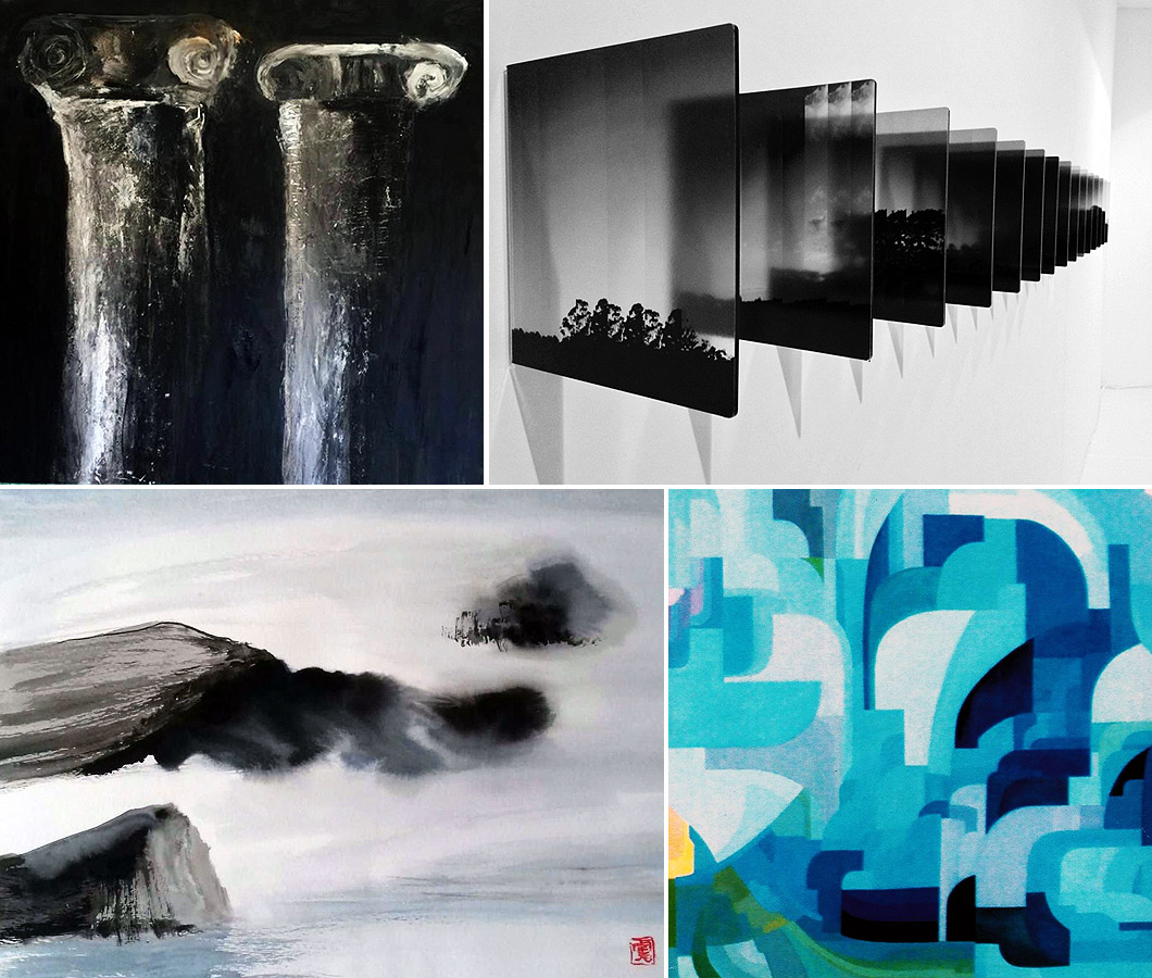 Quatro artistas plásticos com diferentes técnicas apresentam suas obras no CIS-Guanabara
