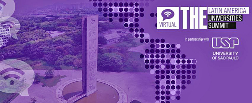 audiodescrição: cartaz do evento latin america summits