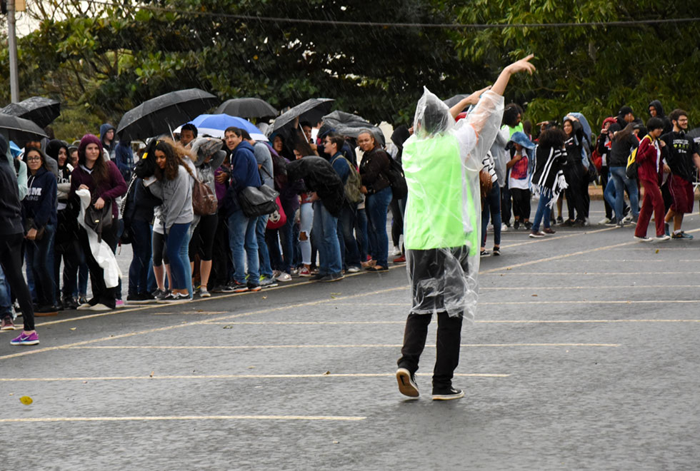 Delegações chegando na UPA 2018