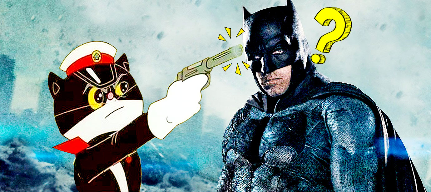 Charge: Chefe de Polícia Gato Preto, encara sem medo ninguém menos do que o Batman.