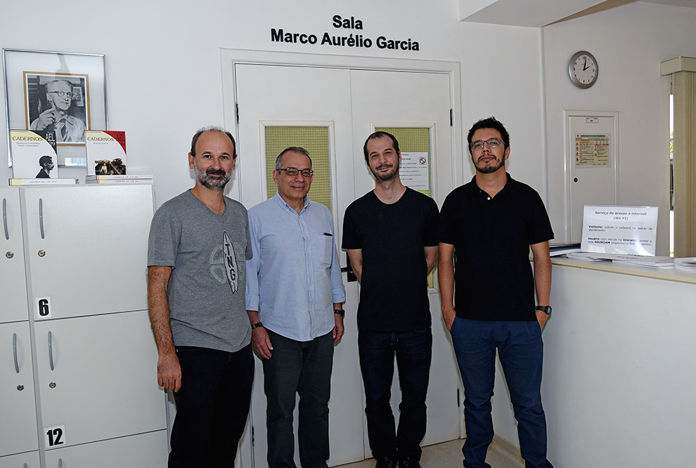 Humberto Innarelli, Claudio Batalha, Christiano Tambascia e Aldair Rodrigues