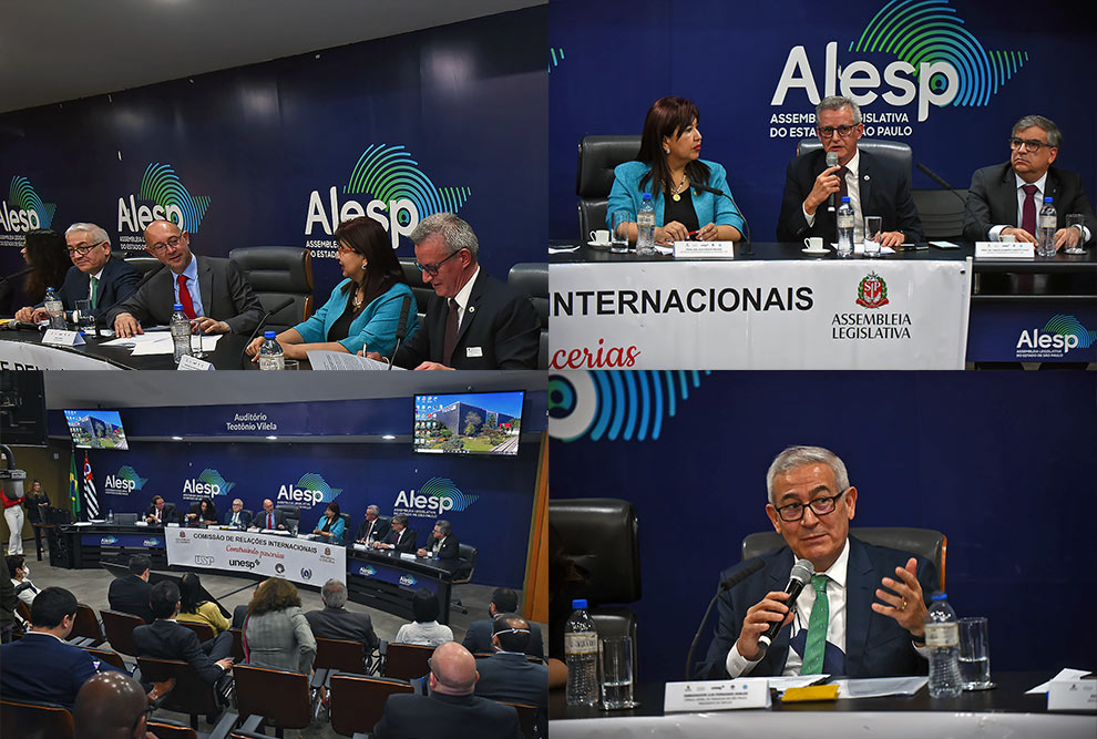 Evento realizado nesta quarta-feira (17) marcou início dos acordos; a iniciativa partiu da da Comissão de Relações Internacionais da Assembleia Legislativa de São Paulo
