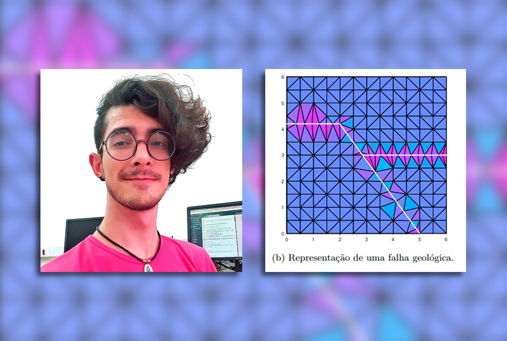 Henrique Tonello Pereira, estudante de Matemática Aplicada, busca soluções para eventos naturais