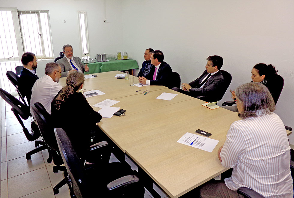 Teresa Atvars recepcionou ministro