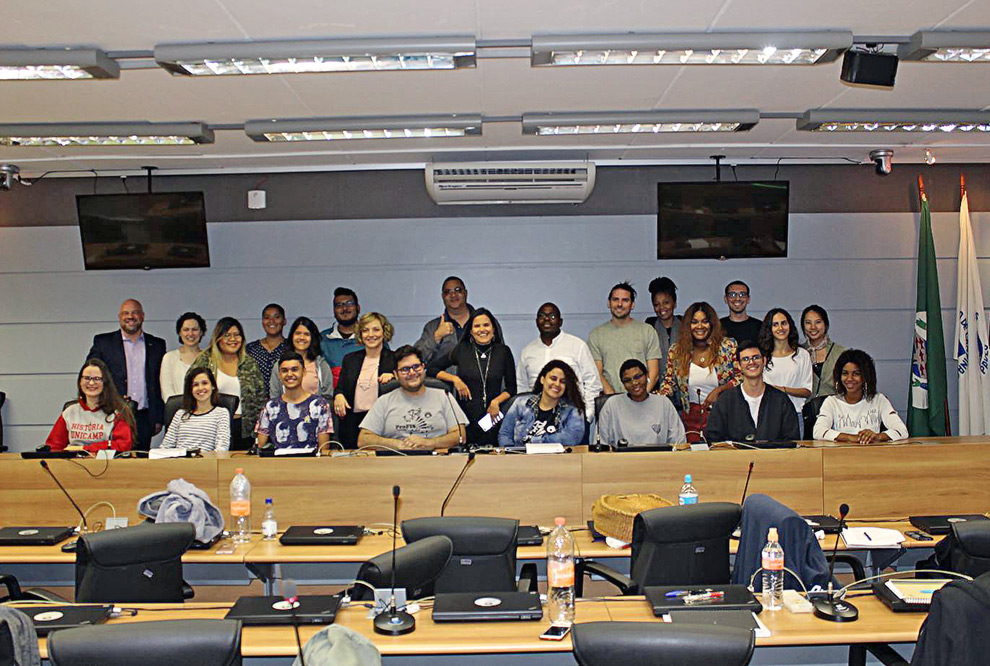 estudantes do ProFIs e da NYU