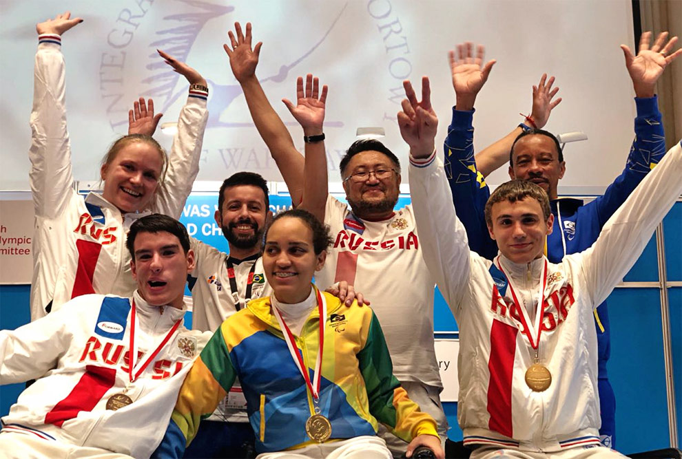 Várias nacionalidades na competição