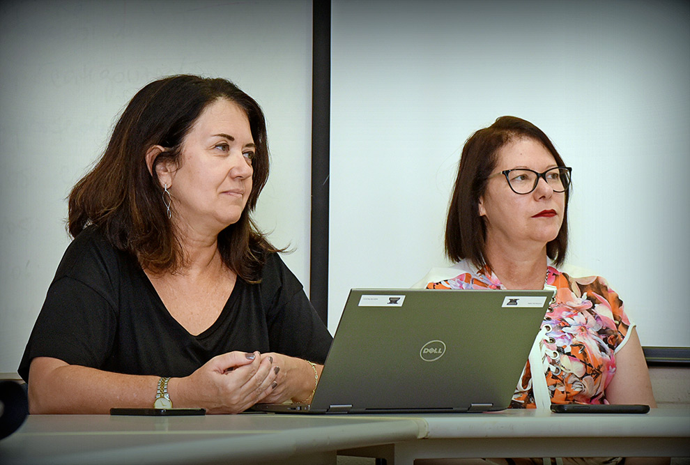 Maria Inês Petrucci Rosa e Elisabete Rampini, organziadoras do livro