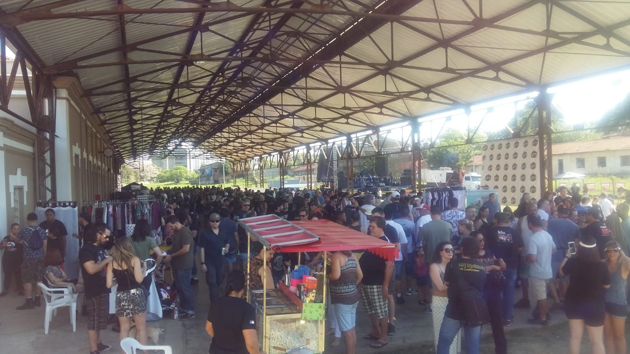 Aspecto da edição anterior do evento de rock realizado no CIS-Guanabara