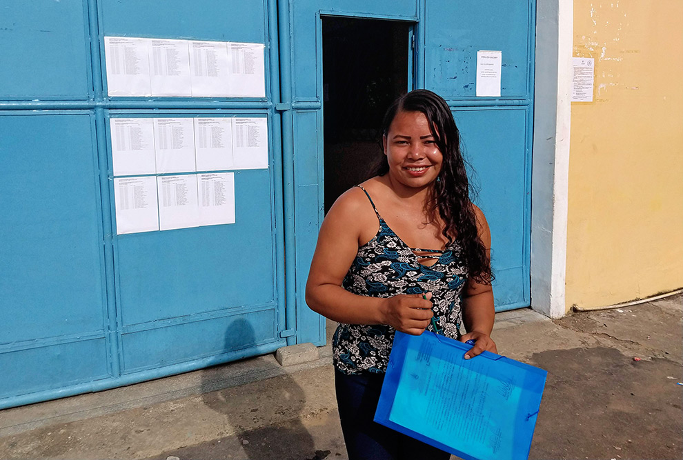 Leonidia Gomes de Campos está entre os candidatos que prestaram o primeiro vestibular indígena da Unicamp
