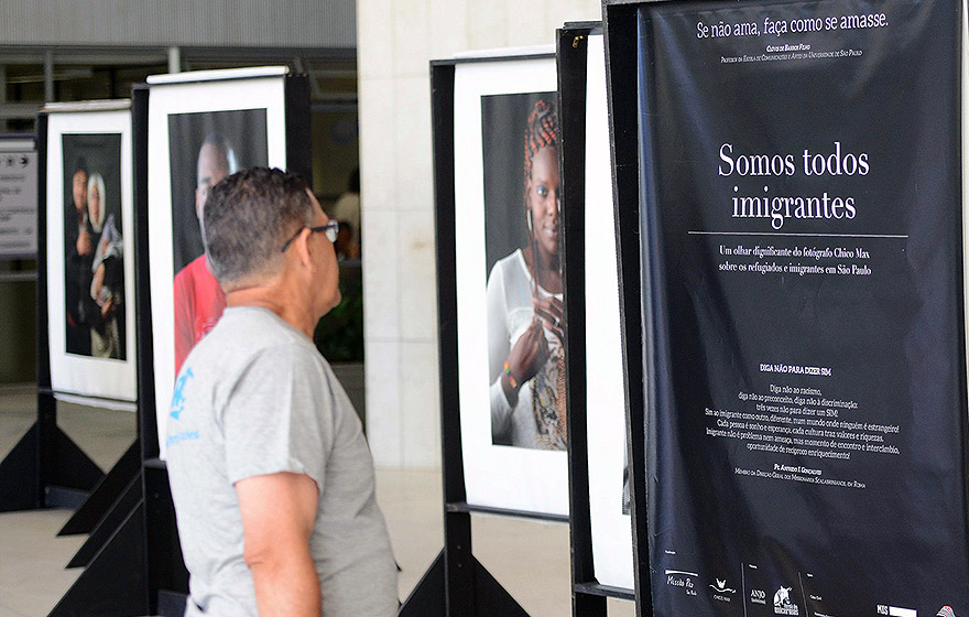 Exposição fotográfica Somos Todos Imigrantes, na Biblioteca Central da Unicamp | Foto: Prefeitura de Campinas | Divulgação Exposição fotográfica Somos Todos Imigrantes, na Biblioteca Central da Unicamp | Foto: Prefeitura de Campinas | Divulgação