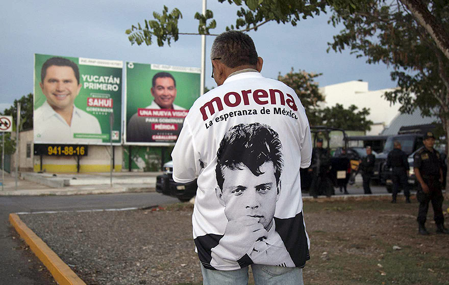 A campanha eleitoral mexicana chega ao final com a perspectiva de vitória do Movimento de Regeneração Nacional (MORENA) e o discurso da esperança | Foto: Reprodução | Teresa de Miguel | El País A campanha eleitoral mexicana chega ao final com a perspectiva de vitória do Movimento de Regeneração Nacional (MORENA) e o discurso da esperança | Foto: Reprodução | Teresa de Miguel | El País