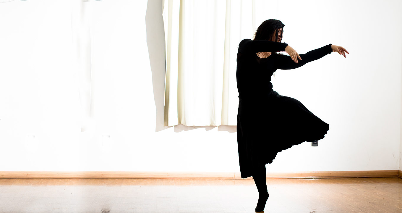 Keyla Ferrari, aluna de doutorado da FEF: 30 bailarinos na companhia | Foto: Fábio Barella Keyla Ferrari, aluna de doutorado da FEF: 30 bailarinos na companhia | Foto: Fábio Barella